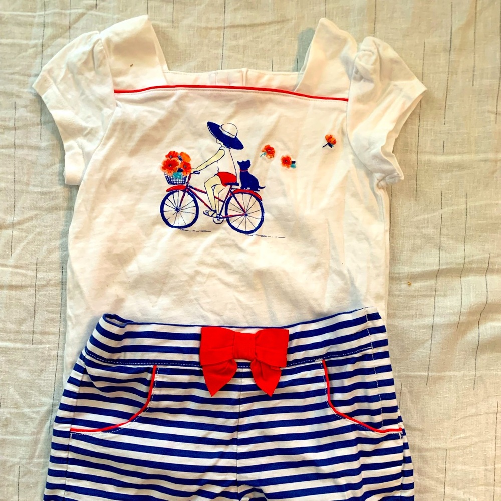 Janie and Jack summer outfit size 4